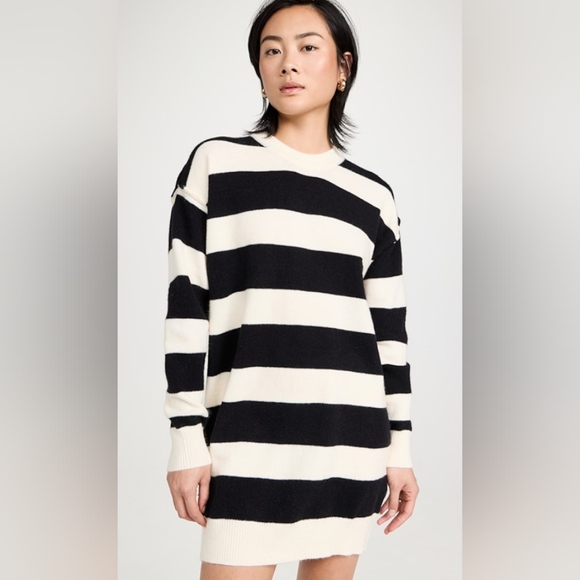 BNWT Line & Dot Edith Striped Mini Dress, Size Medium - Picture 2 of 5